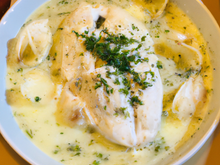 Blanquette de chapon au camembert