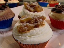 Cupcakes ananas flambé