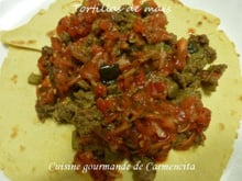 Gorditas à la viande de bœuf