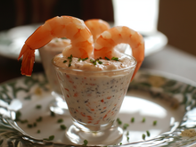 Verrines fraîcheur crevettes