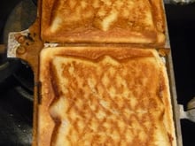 Croque monsieur nutella et banane