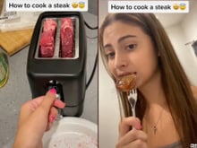 Cette tiktokeuse propose des recettes de cuisine extrêmes