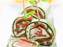 Roulé épinards, saumon et Tartare®