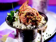 Cuisses de lapin 'indian style'