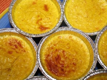 Petis flans saumonés