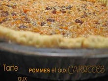 Tarte aux pommes et aux carottes