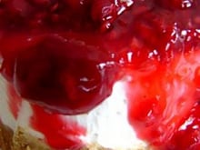 Cheesecake aux framboises sans cuisson