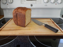 Pain aux bananes et aux grains de chocolat (au four à pain)