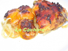 Cuisses de poulet aux abricots