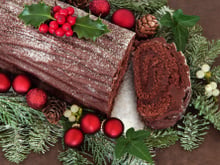 Bûche tout chocolat