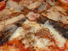 Pizza aux sardines
