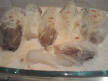 Chicon à la sauce blanche