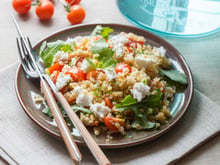 Salade lentilles corail