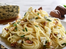 Penne Gorgonzola, Poires et Noix