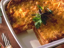 Lasagnes aux légumes et au thon