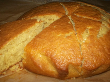 Gâteau à la vanille de Madagascar