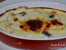 Cassolette d'escargots au maroilles