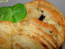 Cake aux 2 olives & comté