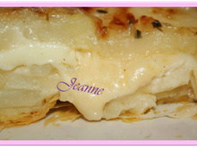 Tatin aux pommes de terre et brie