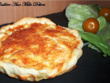 Quiche aux poireaux et au saumon fumé