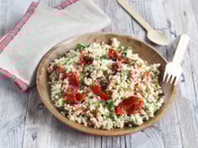 Taboulé de chou-fleur aux poivrons rôtis