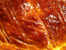 Galette des rois (sans beurre) Frangipane Noix et Poires !