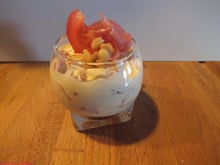 Tiramisu jambon de parme et tomates