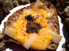 Tartine des volcans à la Fourme d'Ambert