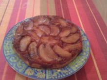 Gateau aux pommes caramélisé