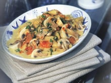 Blanquette de casserons à l'ancienne
