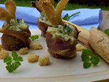 Croustillants de pieds de porc au roquefort Papillon