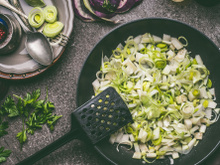 Fondue de poireaux au Cookeo