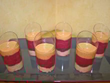 Verrine betterave et Boursin