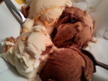 La glace sans sorbetière 'goût au choix'