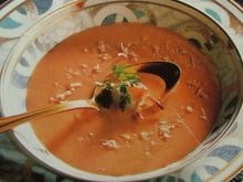 Soupe de crabe rapide