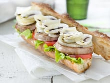 Sandwichs printanier à l'agneau