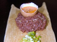 Cœur de bœuf en tartare