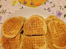 Gaufres à la cassonade  de ma grand-mère