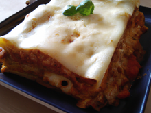 Lasagne à la bolognaise