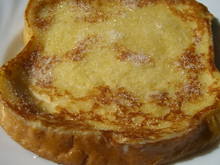 Biscotte façon pain perdu