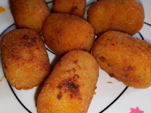 Croquettes de riz farcies