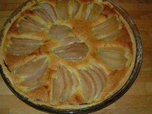 Tarte poire chocolat traditionnelle 