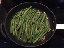 Haricots verts à l'ail