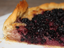 Tarte mûres et coco