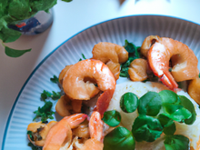 Shop suey aux crevettes