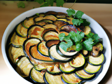 Flans aux courgettes et aubergines