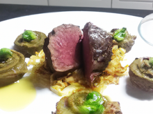 Filet rôti de kangourou