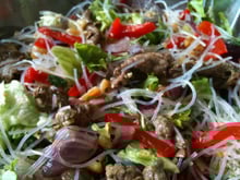 MA salade thaï au bœuf pimenté