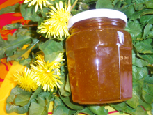 Gelée de fleurs de pissenlits