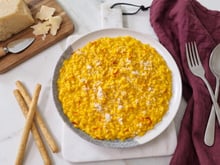 Le véritable risotto milanais du chef Diego Accettulli
